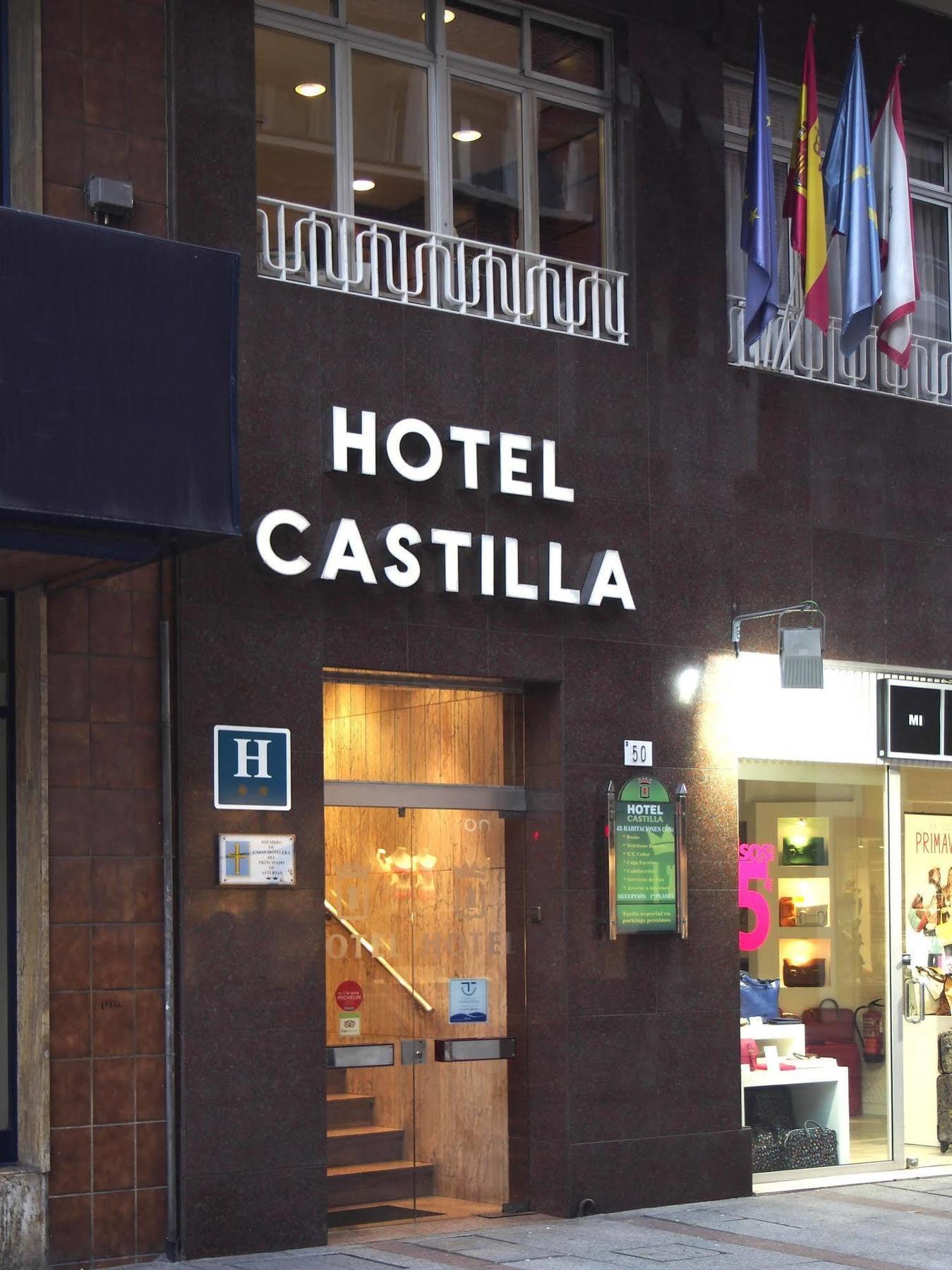 Hotel Castilla Gijon Bagian luar foto